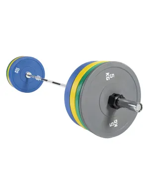 100kg Coloured Bumper Package Deal Orbit Fitness