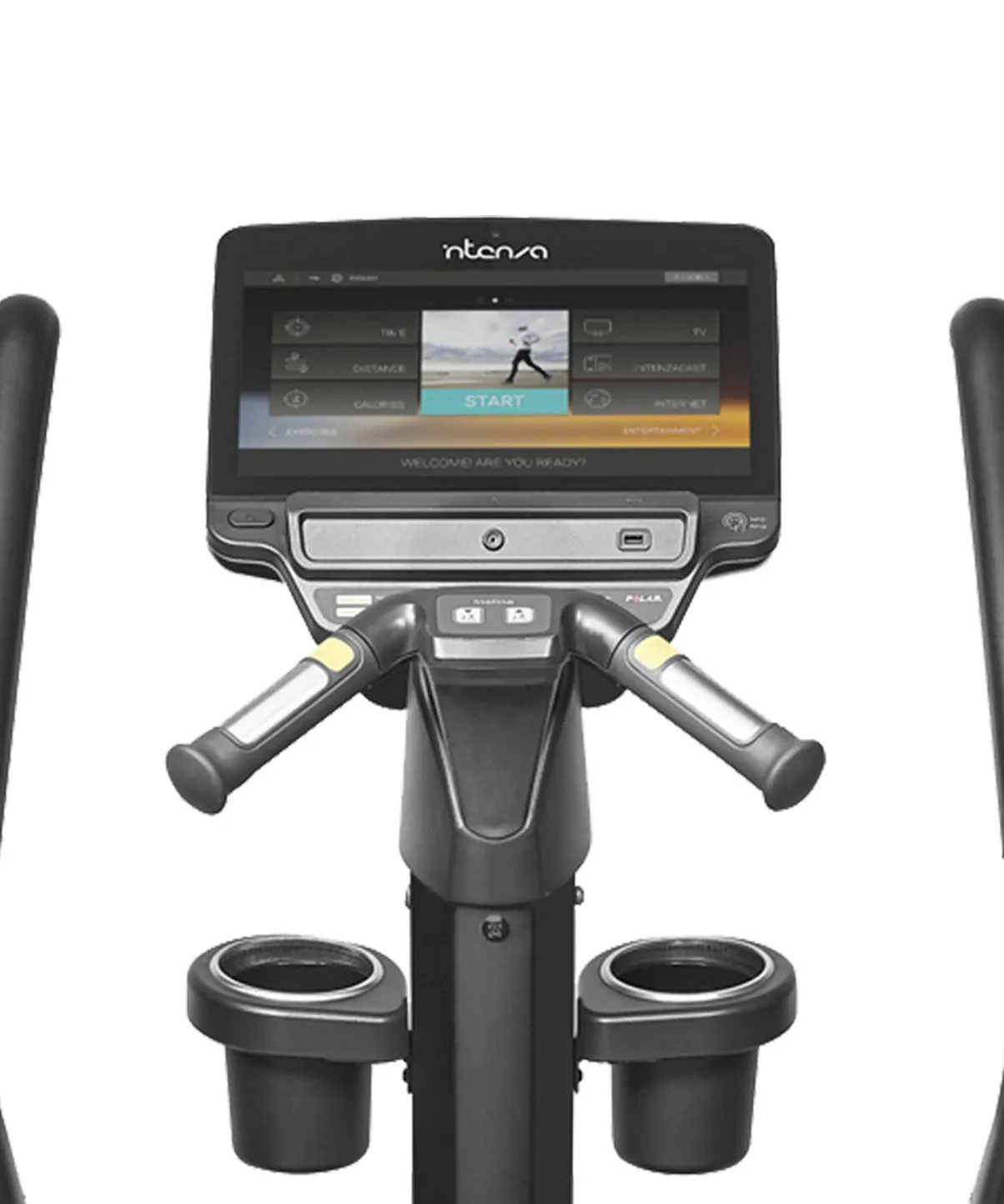 550ETe2  Entertainment Series Elliptical Orbit Fitness