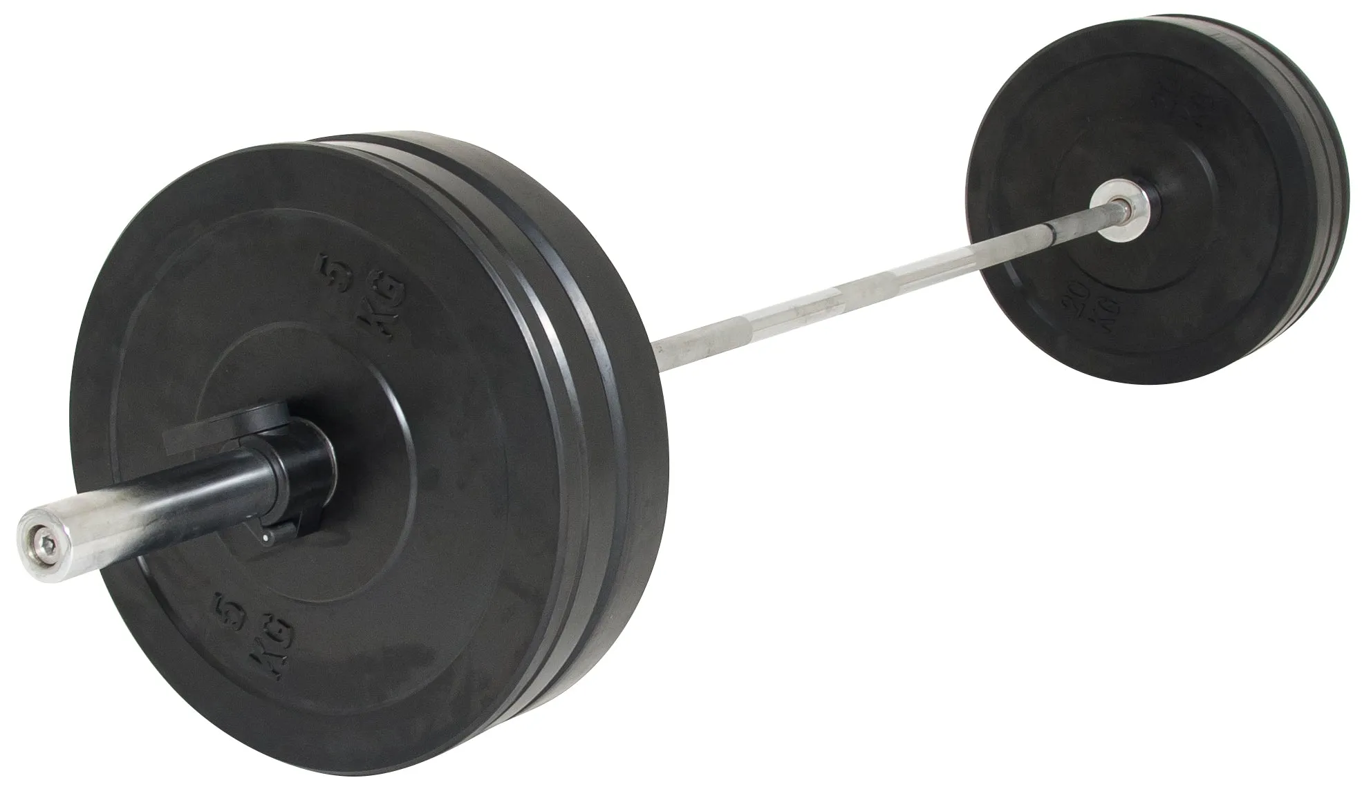 80KG Olympic Bumper Barbell Package Deal Orbit Fitness