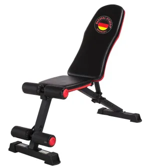 Adjustable Exercise Bench MF-2750 for Chest, Biceps, and Abs Marshal Fitness