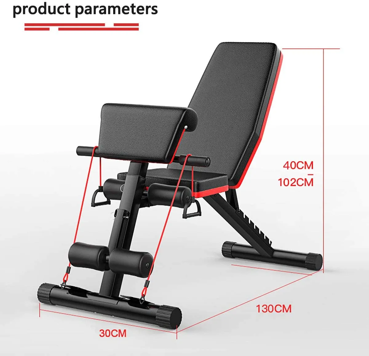 Adjustable Weight Bench 4 in 1 for Full Body Workout at Home or Gym Marshal Fitness