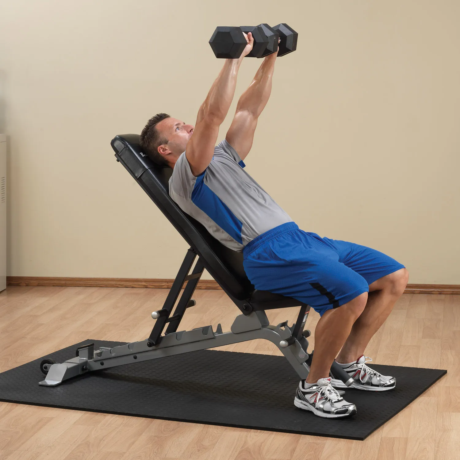 Body Solid Pro Clubline Commercial Adjustable Bench - SFID325