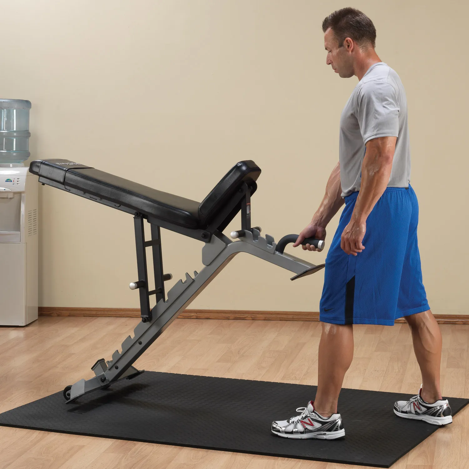 Body Solid Pro Clubline Commercial Adjustable Bench - SFID325