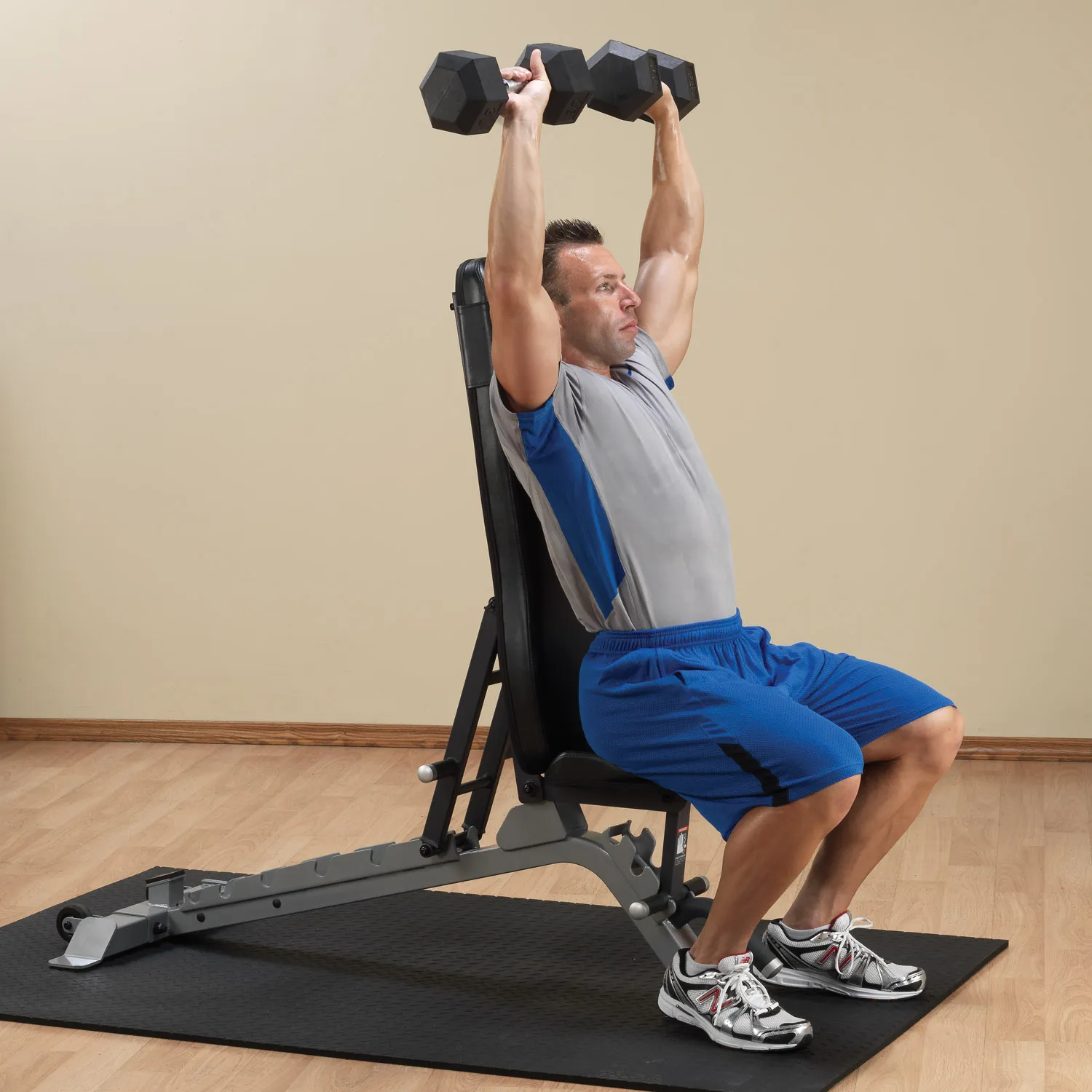 Body Solid Pro Clubline Commercial Adjustable Bench - SFID325