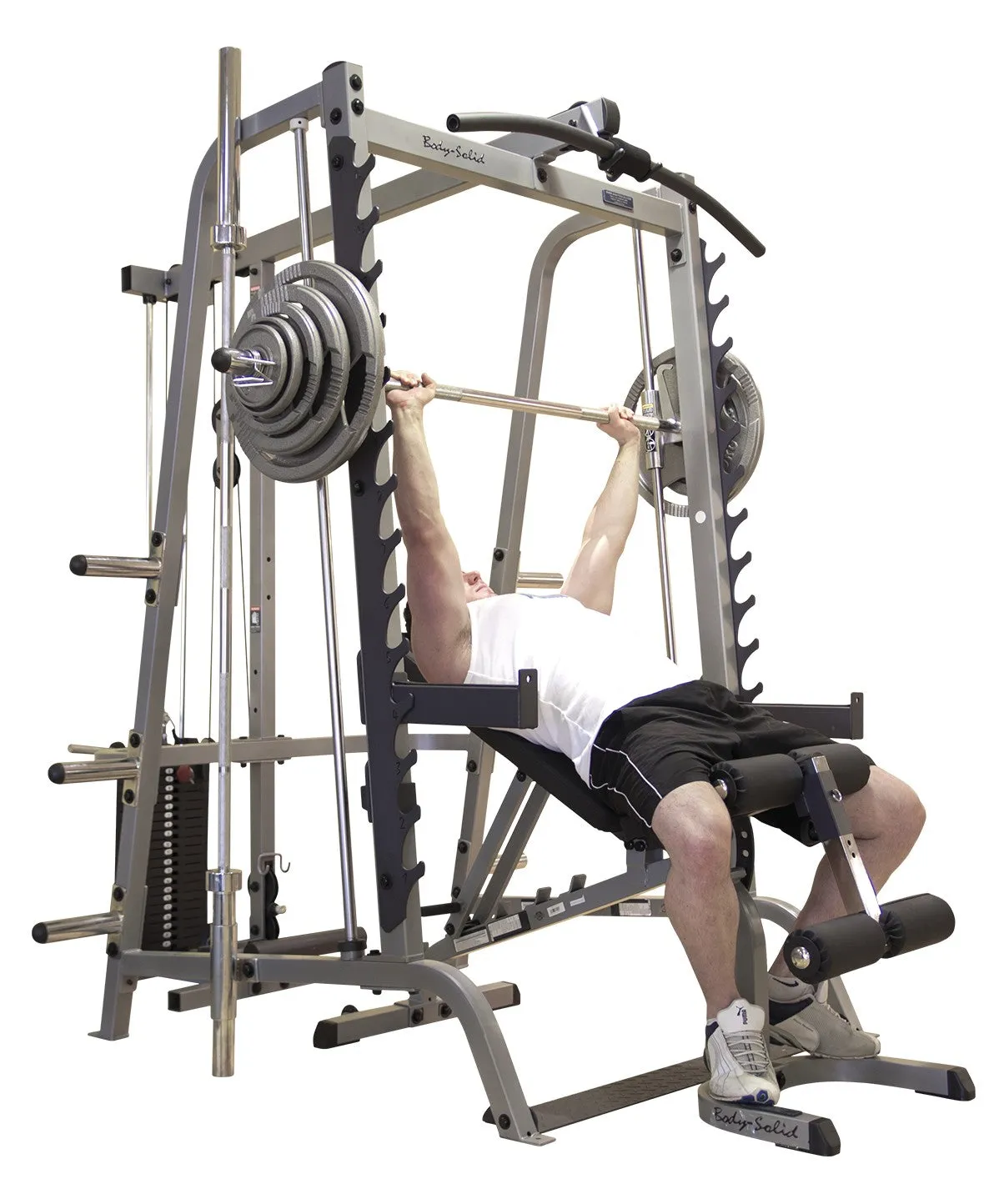BodySolid Series 7 - Smith Machine and Half Rack Orbit Fitness