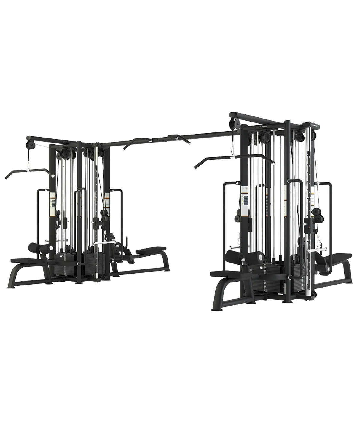 Club Line Eight-Station Weight Stack Towers Orbit Fitness