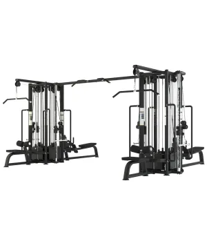 Club Line Eight-Station Weight Stack Towers Orbit Fitness