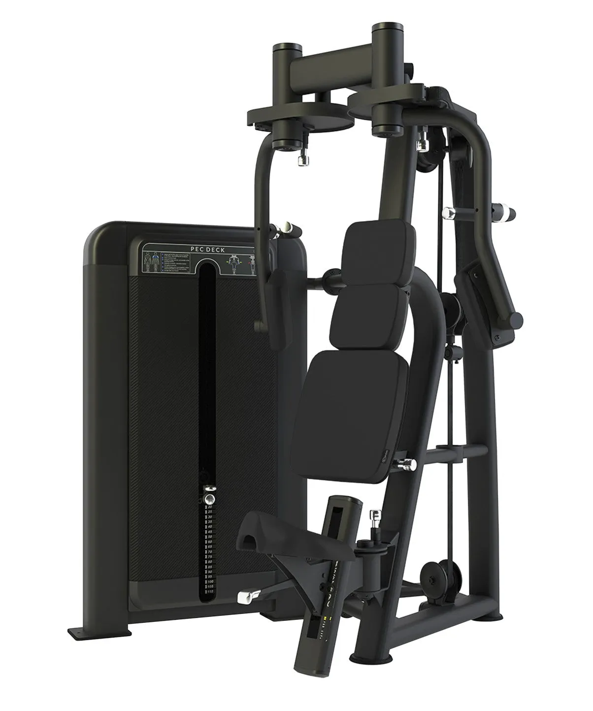Club Line Pec Deck (Independent Arm) Weight Stack Tower Orbit Fitness