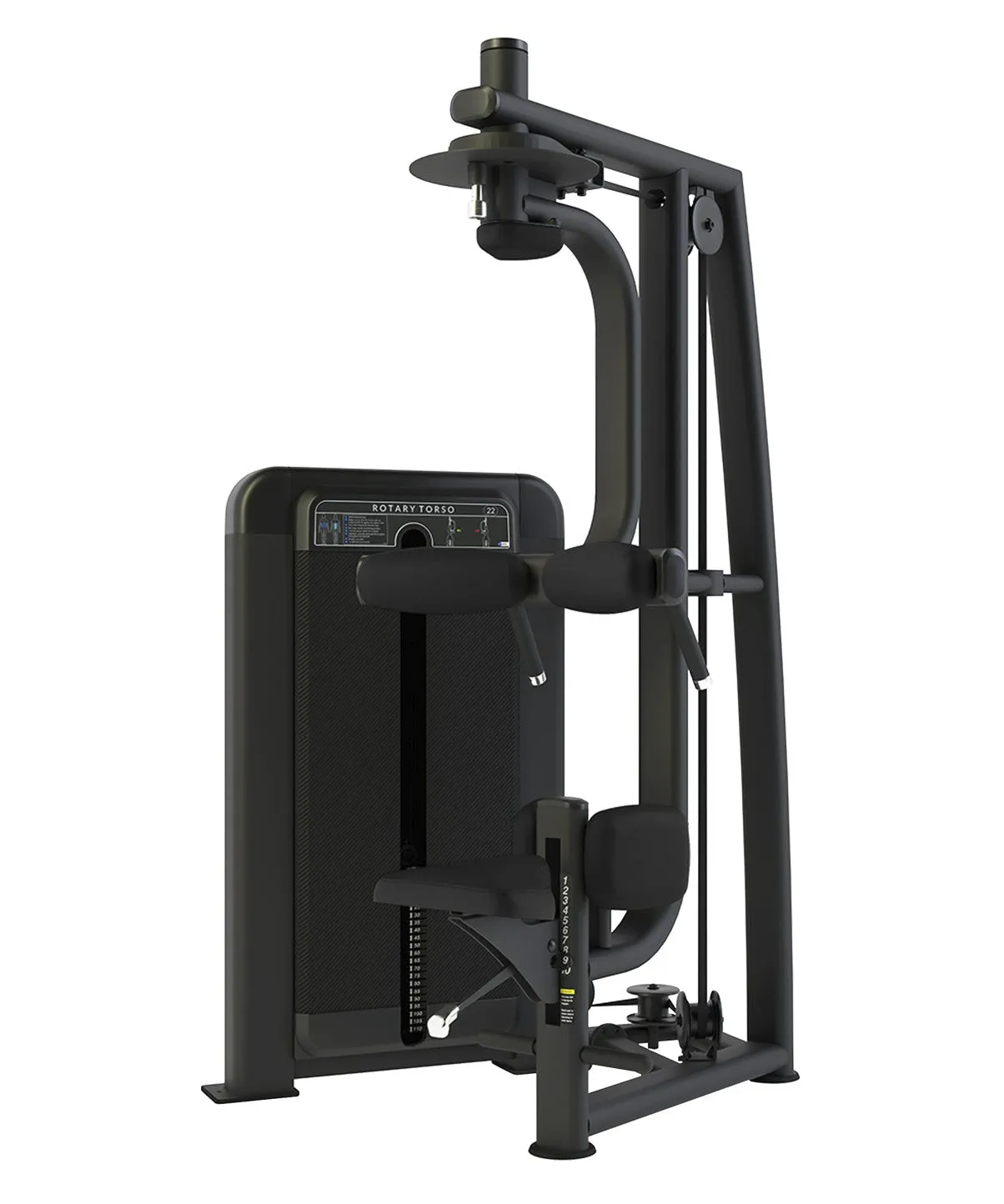 Club Line Rotary Torso Weight Stack Tower Orbit Fitness