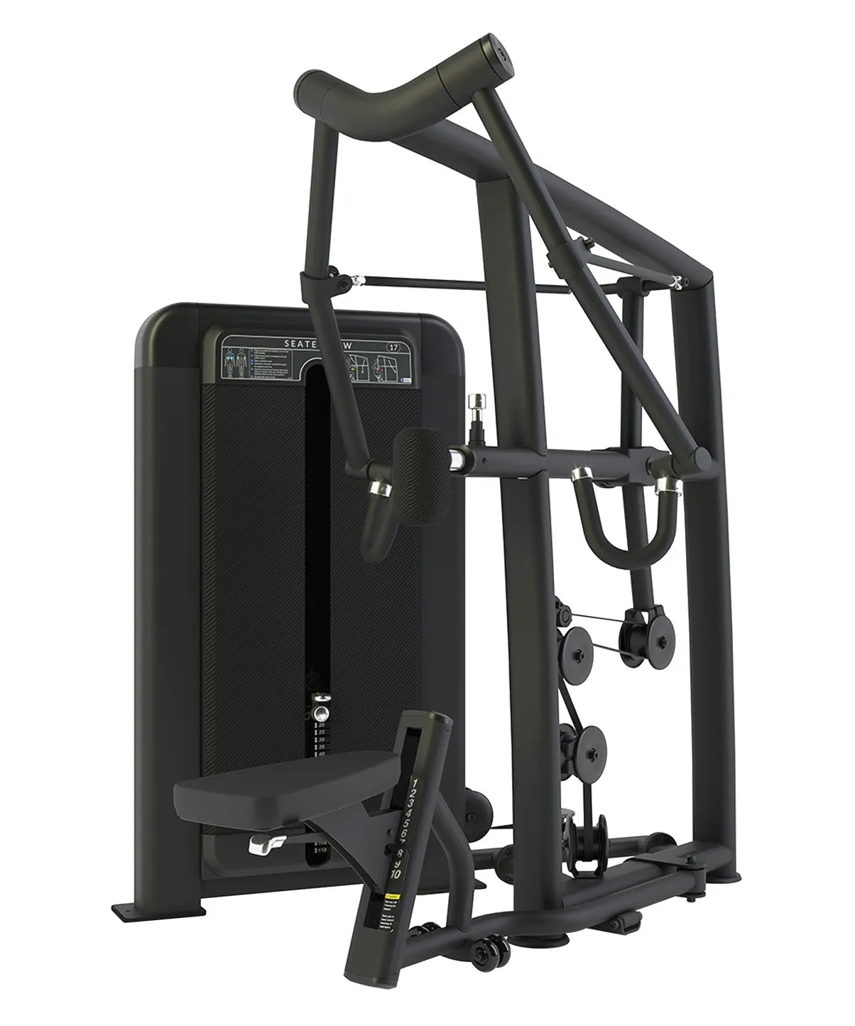 Club Line Seated Row (Converging Axis) Weight Stack Tower Orbit Fitness