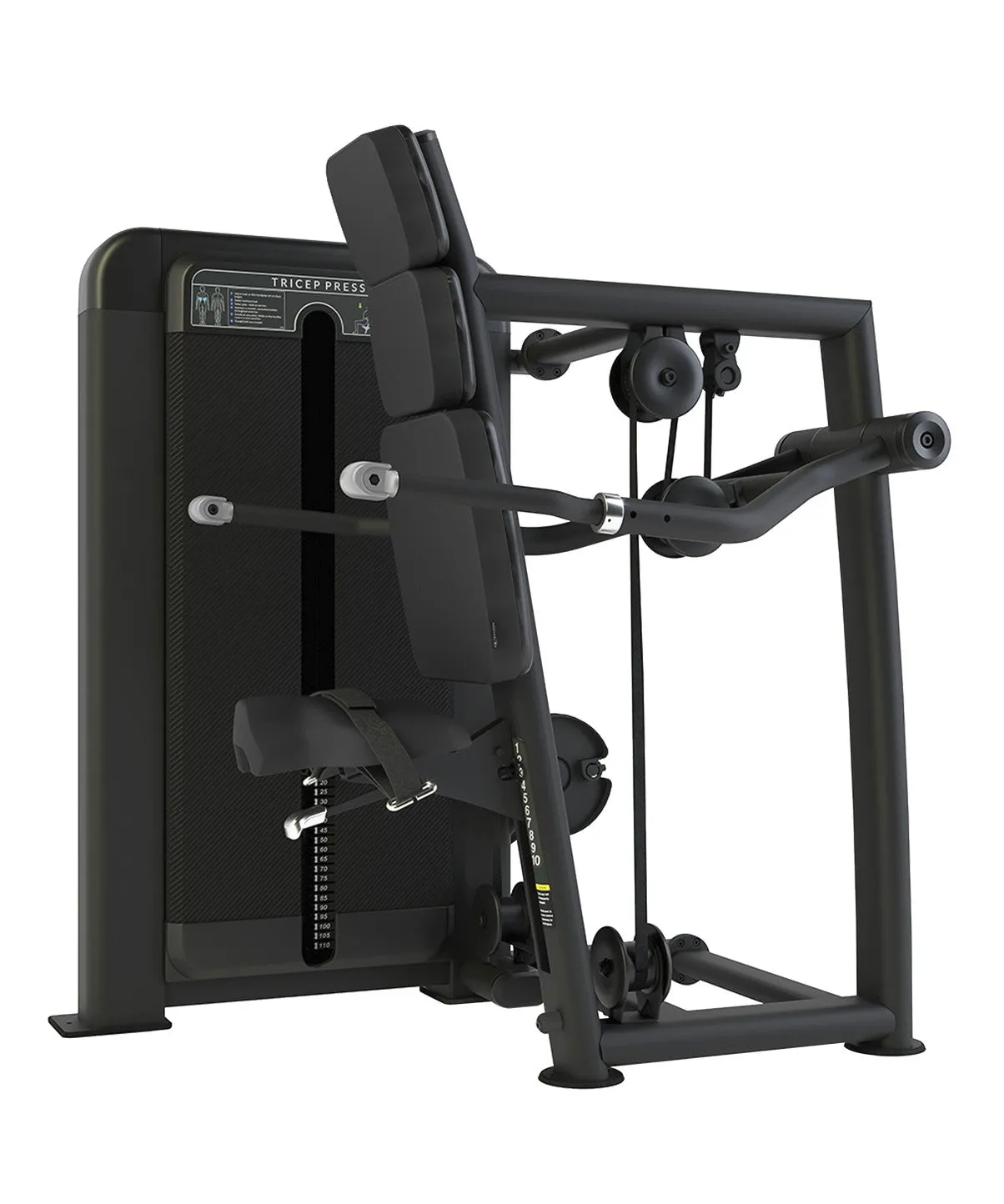 Club Line Tricep Press Weight Stack Tower Orbit Fitness