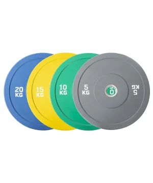 Colour Bumper Plates Orbit Fitness