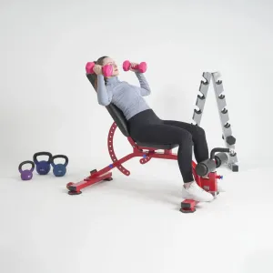 Commercial Multi-Function Adjustable Bench - Strength Training Marshal Fitness