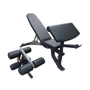 Complete Package - Orbit OBB-FID-6 Adjustable Weight Bench Orbit Fitness