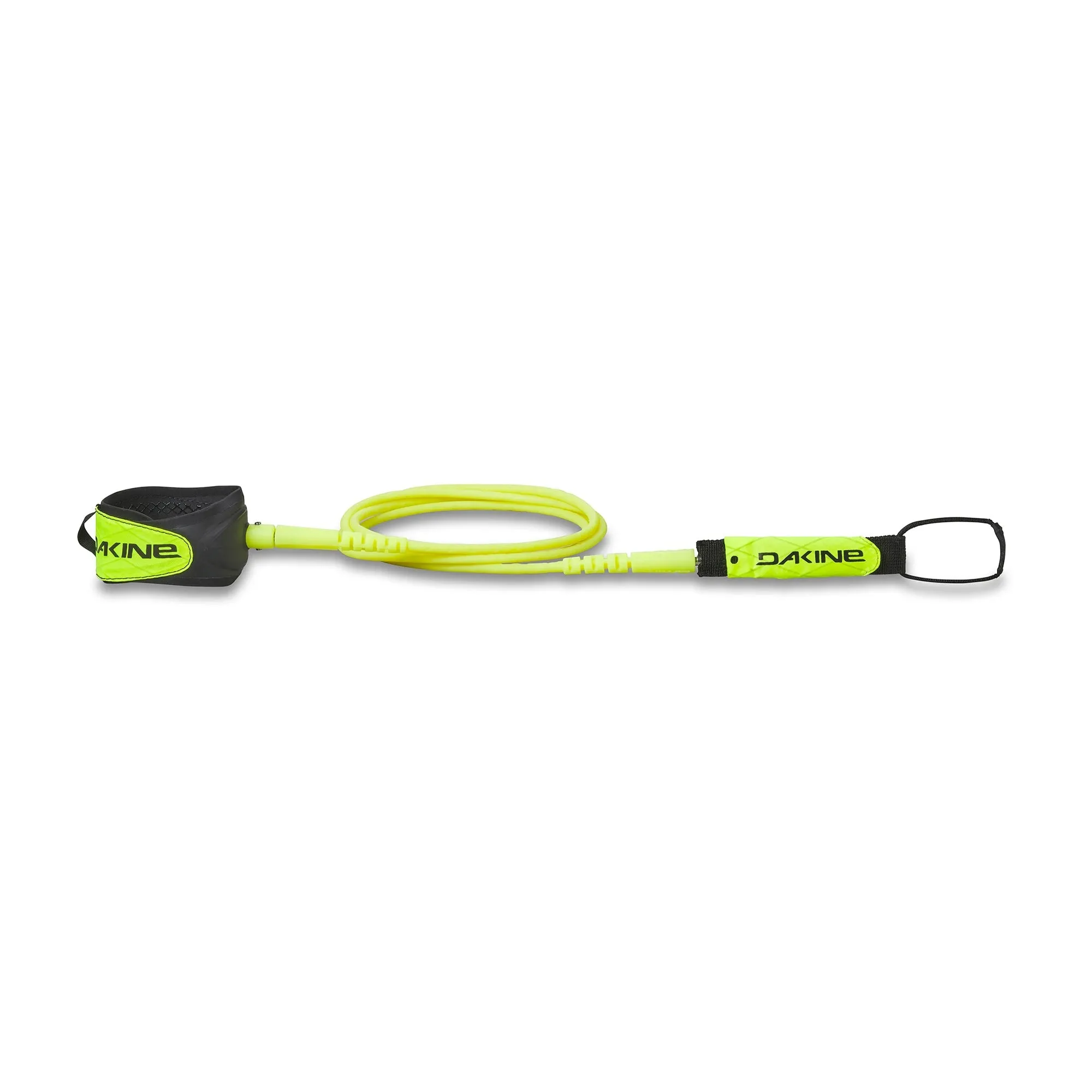 Dakine Kaimana Pro Comp Surfboard Leash - 6' x 3/16"/Lime