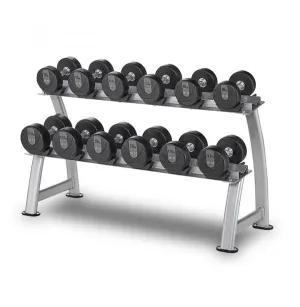 Double Tier Dumbbell Rack - 6 Pair Orbit Fitness