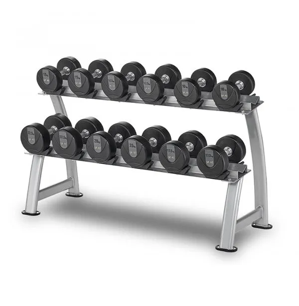 Double Tier Dumbbell Rack - 6 Pair Orbit Fitness