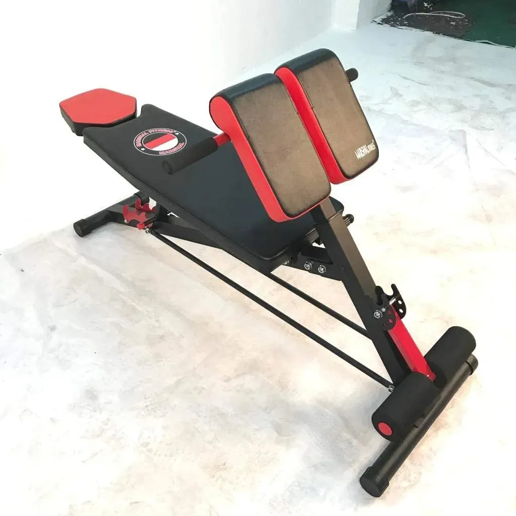 Dumbbell Bench Squat Machine Marshal Fitness