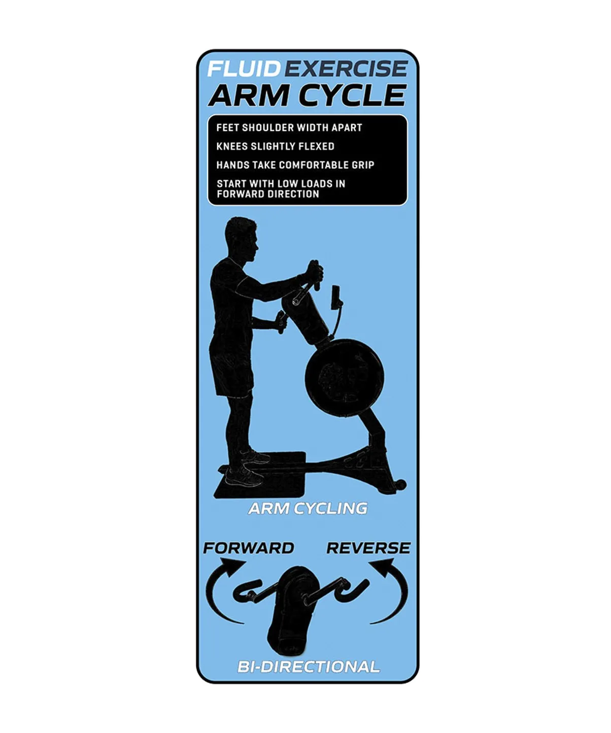 E650 Arm Cycle Upper Body Ergometer Orbit Fitness