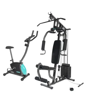 FitClub Home Gym and Exercise Bike Package Deal Orbit Fitness
