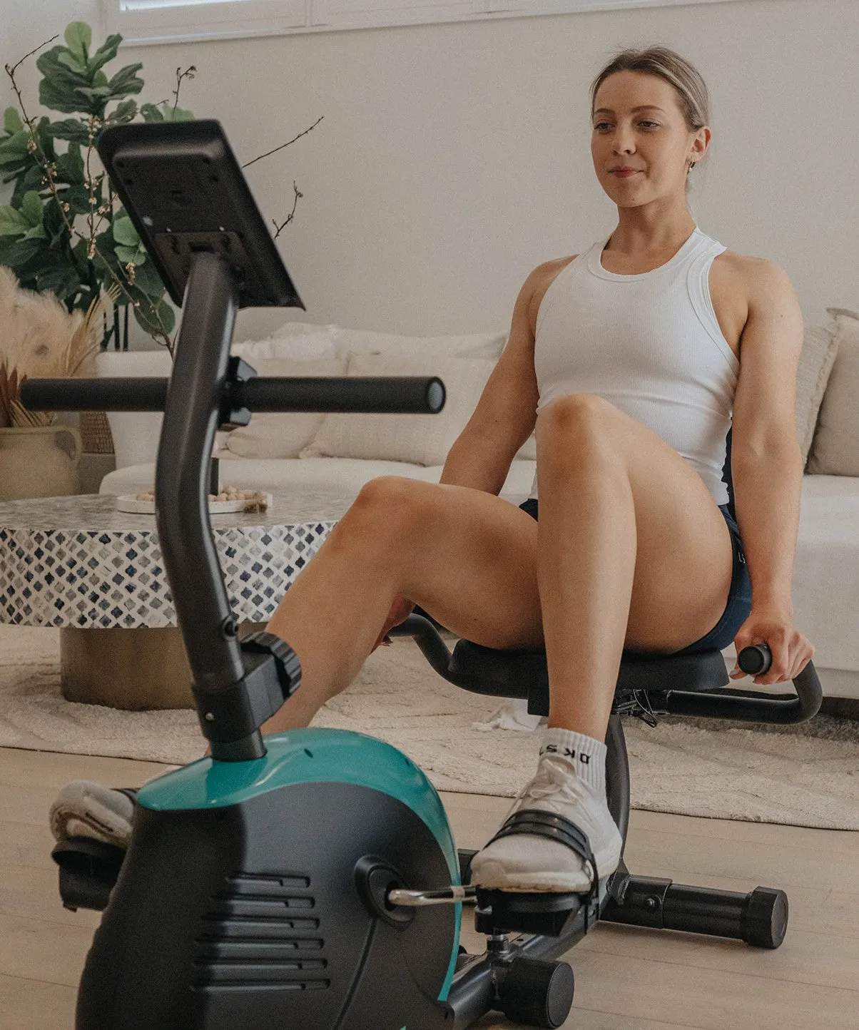 FitClub Recumbent Exercise Bike Orbit Fitness