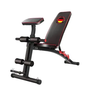 Foldable / Adjustable Dumbbell Weight Lifting Sit Up Ab Bench Home Training Gym Marshal Fitness
