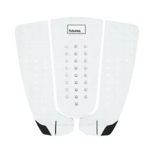 Futures Jordy Smith Signature Traction Pad - White/Black