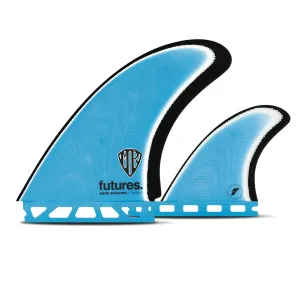 Futures Mark Richards 2 1 Surfboard Fins - Blue