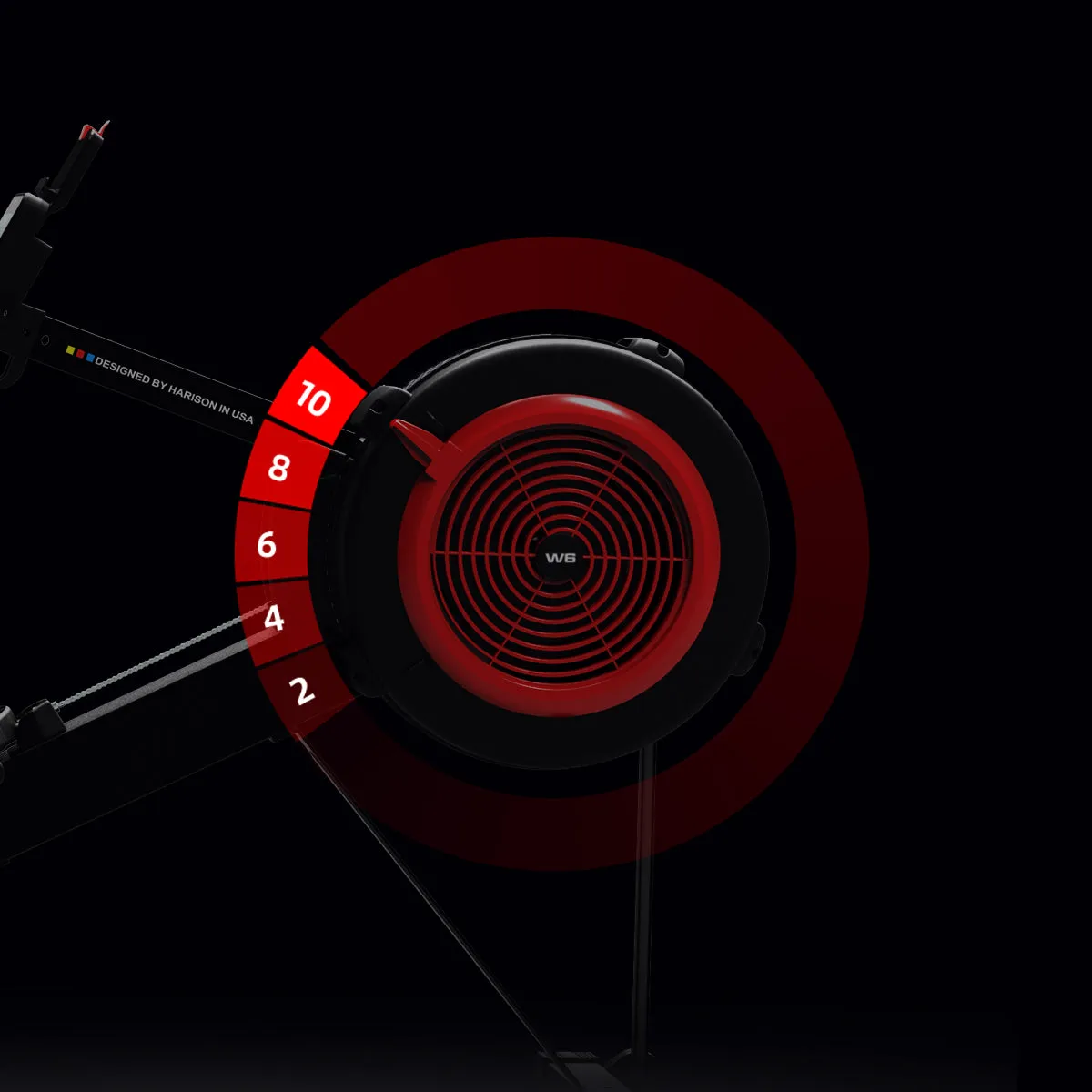 Harison Discover Commercial Air Rower