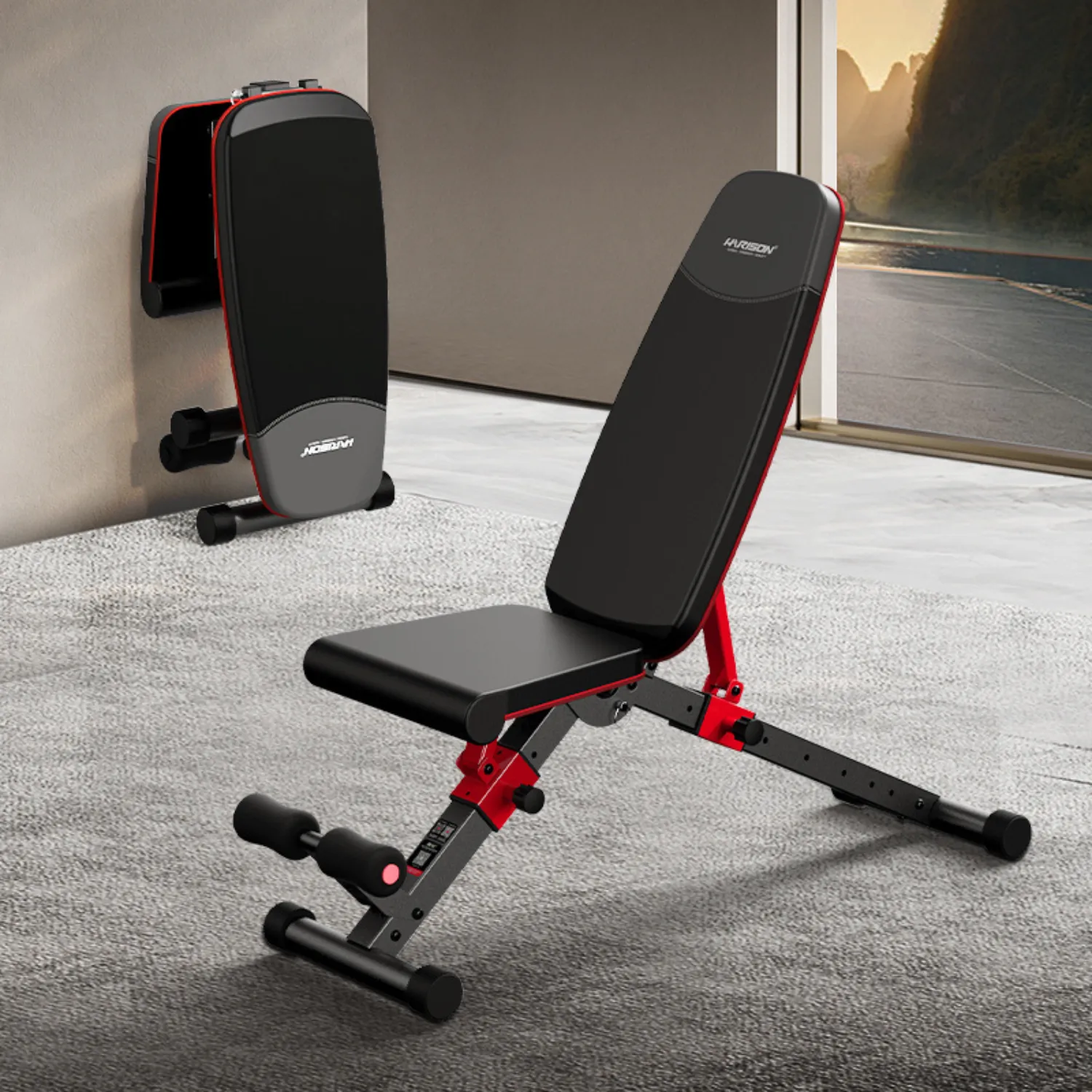 Harison HR-608G Folding Light Duty Exercise Bench
