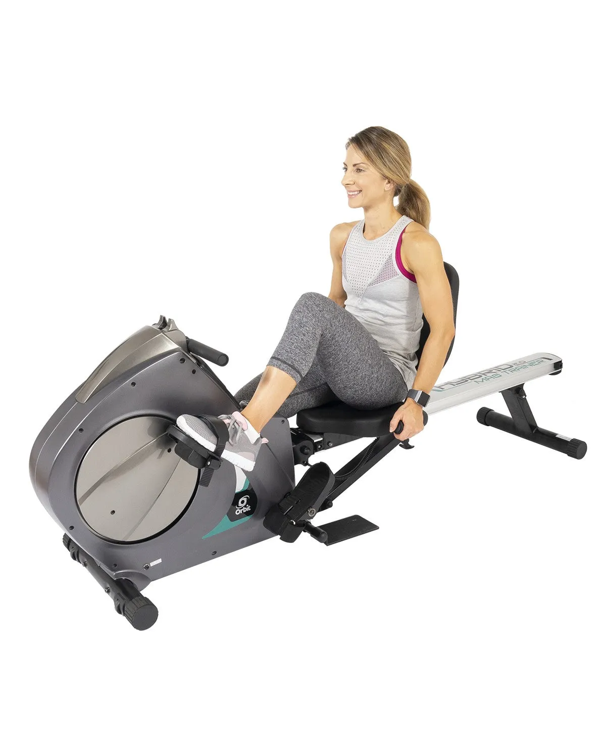 Hybrid Mag Trainer 2.0 Rower & Recumbent Orbit Fitness