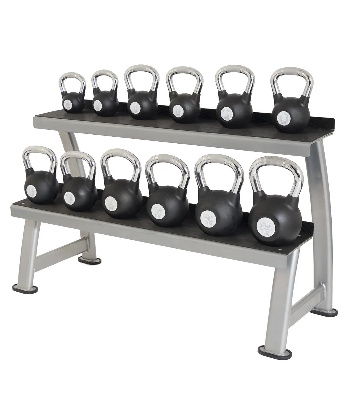 Kettlebell Rack - 2 tier Orbit Fitness