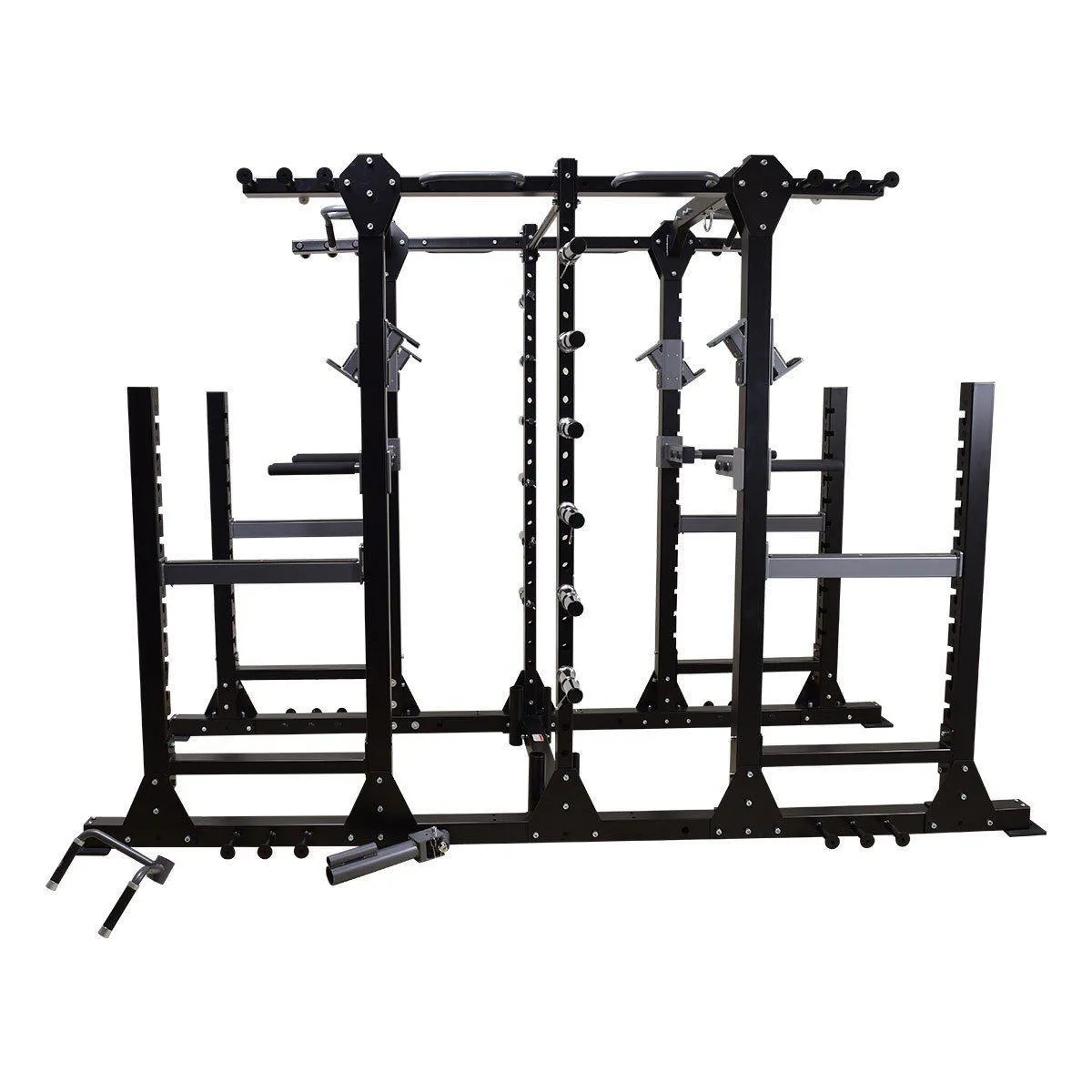 Muscle Motion 8-GEN Commercial 2 Station Power Racks PR8000N