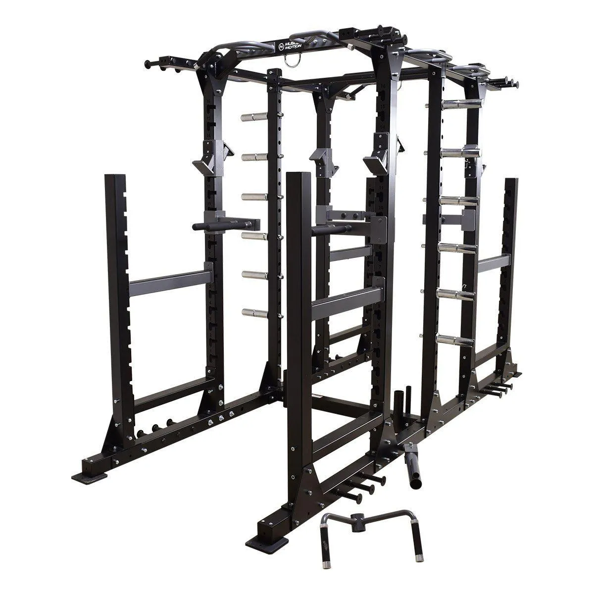 Muscle Motion 8-GEN Commercial 2 Station Power Racks PR8000N