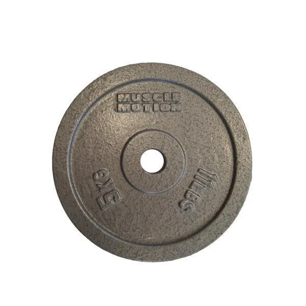 Muscle Motion Iron Standard Size Weight Plates (Pair)
