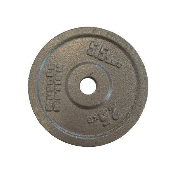 Muscle Motion Iron Standard Size Weight Plates (Pair)