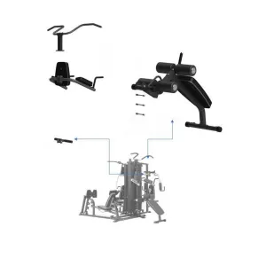 Muscle Motion MSG1000DE - Power Tower and Bench Attachment