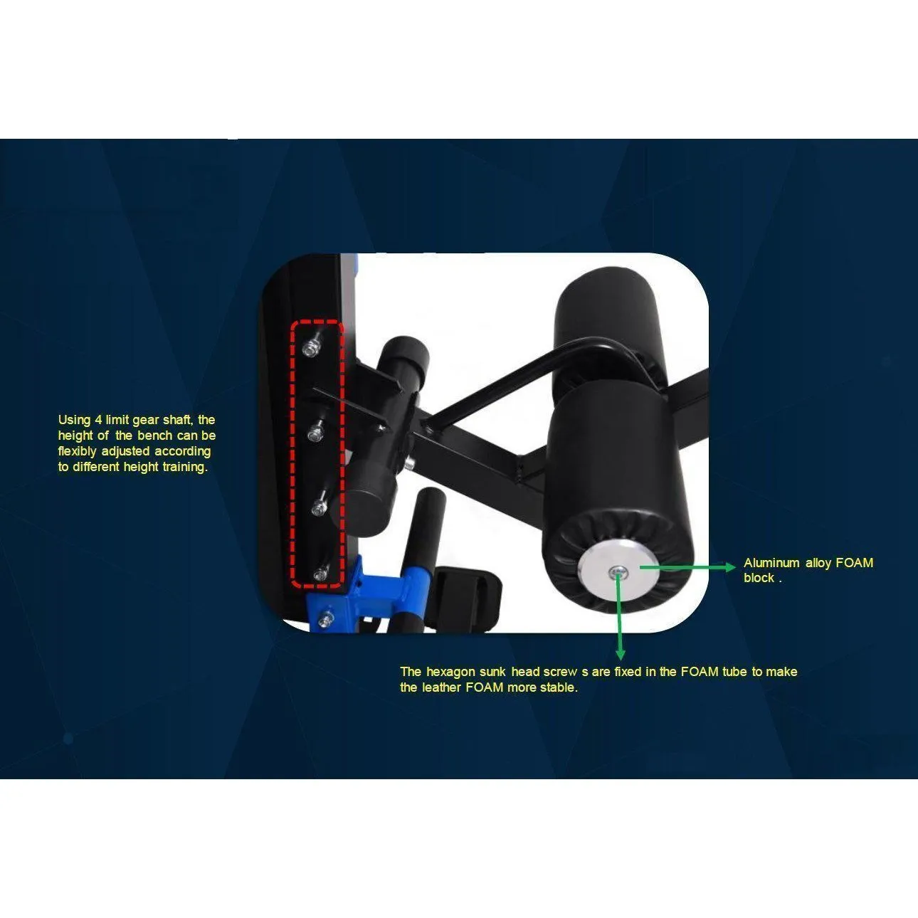 Muscle Motion MSG1000DE - Power Tower and Bench Attachment