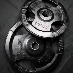 Muscle Motion Rubber Coated Olympic Weight Plates