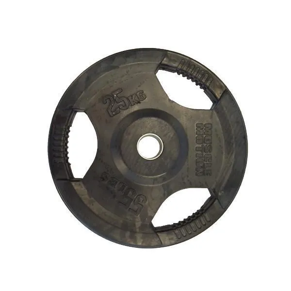 Muscle Motion Rubber Coated Olympic Weight Plates