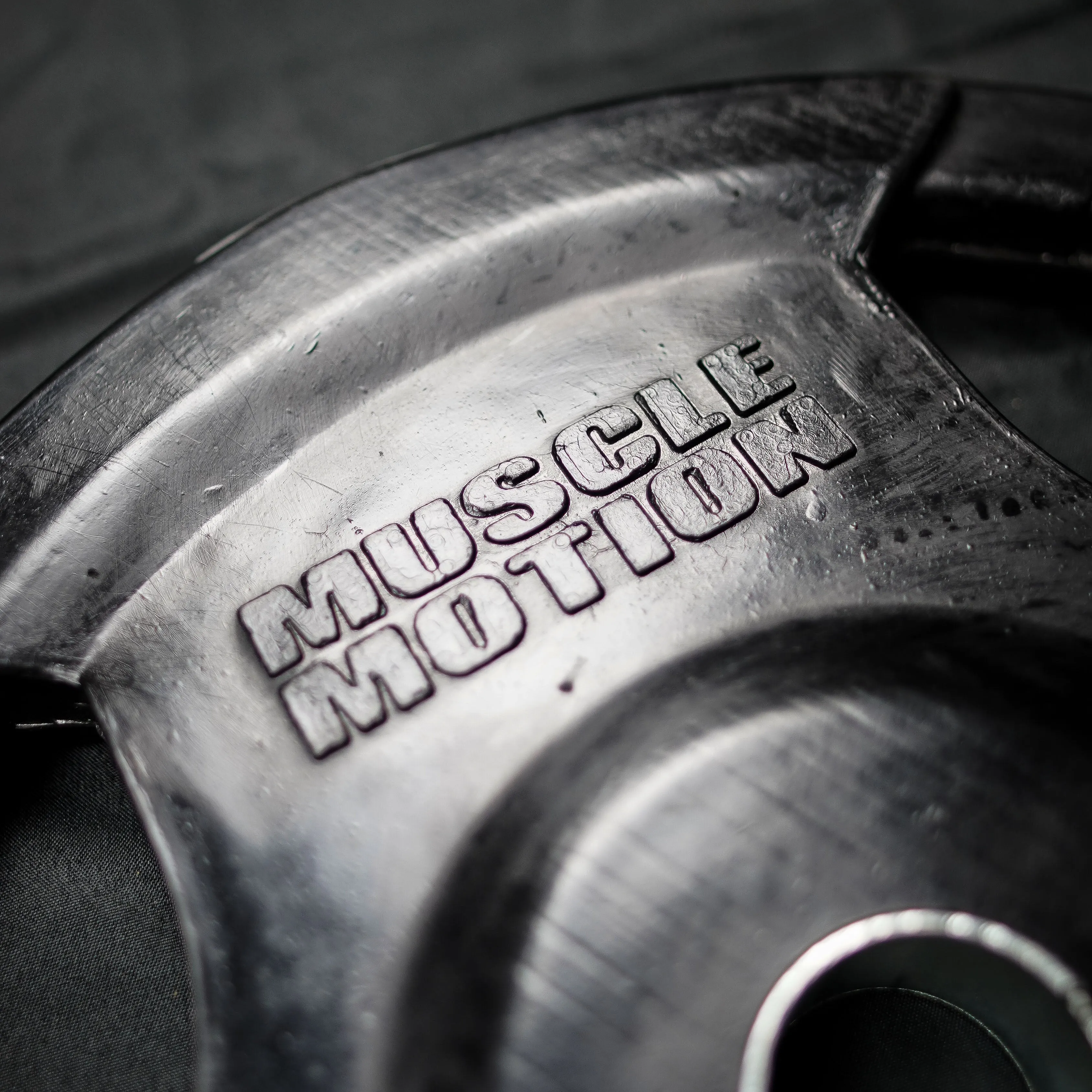 Muscle Motion Rubber Coated Olympic Weight Plates