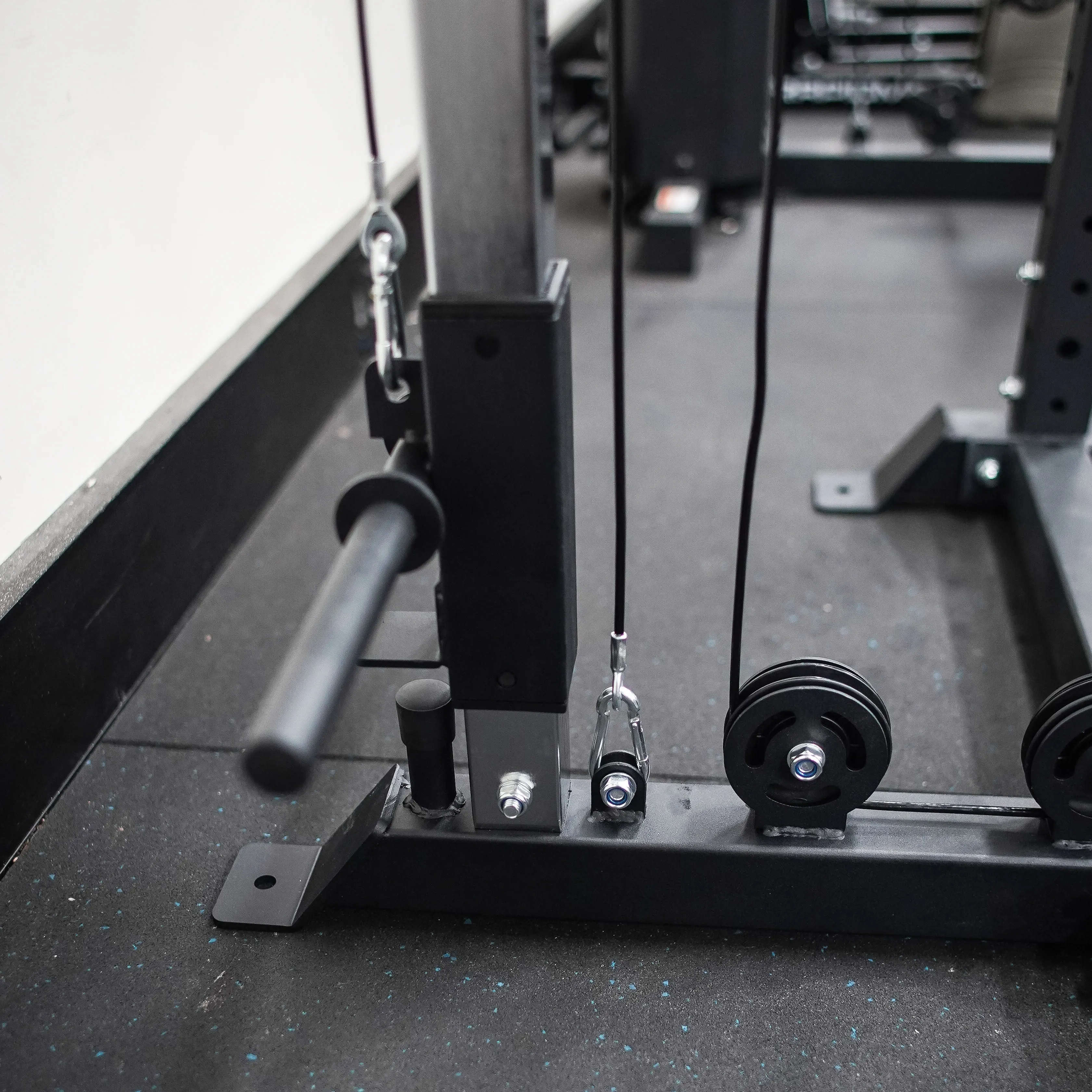 Muscle Motion Valor Power Rack with High Low Pulley and Smith Machine