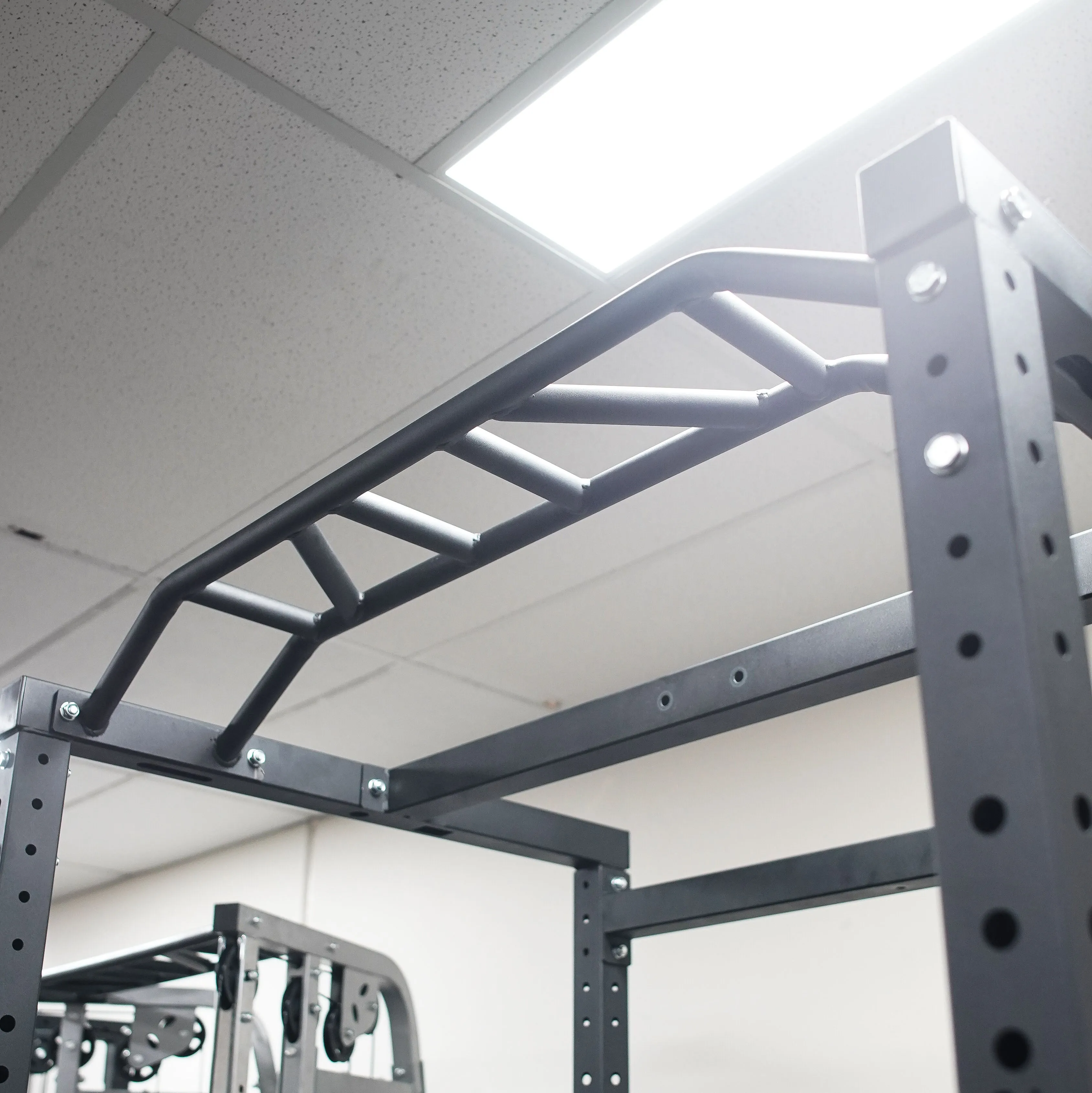 Muscle Motion Valor Power Rack with High Low Pulley and Smith Machine