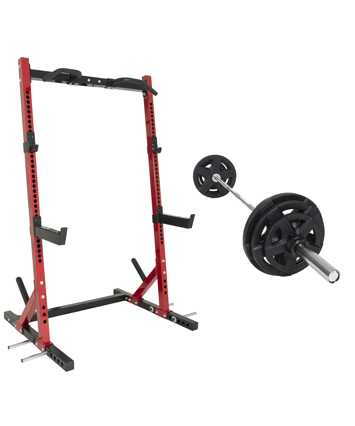 OBB007R_PKG_L Max Squat Rack Package Orbit Fitness