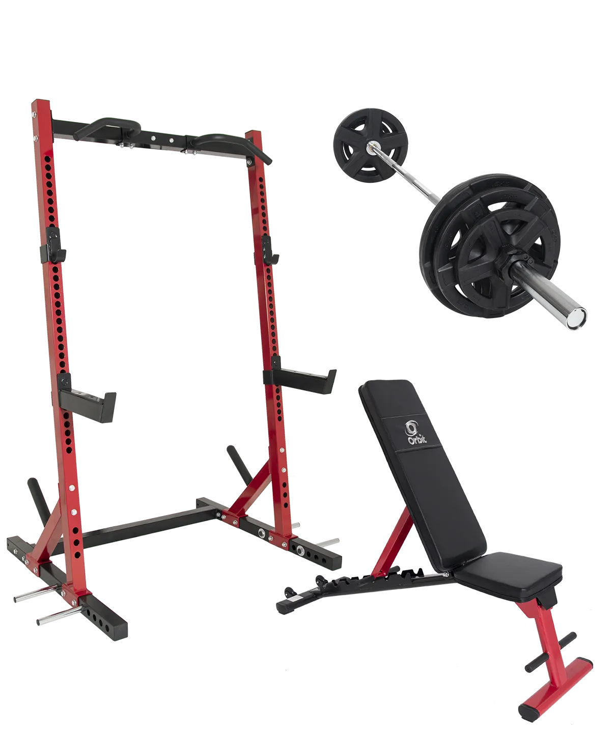 OBB007R_PKG_M Max Squat Rack Packages Orbit Fitness