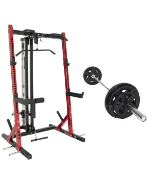 OBB007R_PKG_N Max Squat Rack Package Orbit Fitness