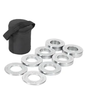 Precision Chrome Fractional Plate Set Orbit Fitness