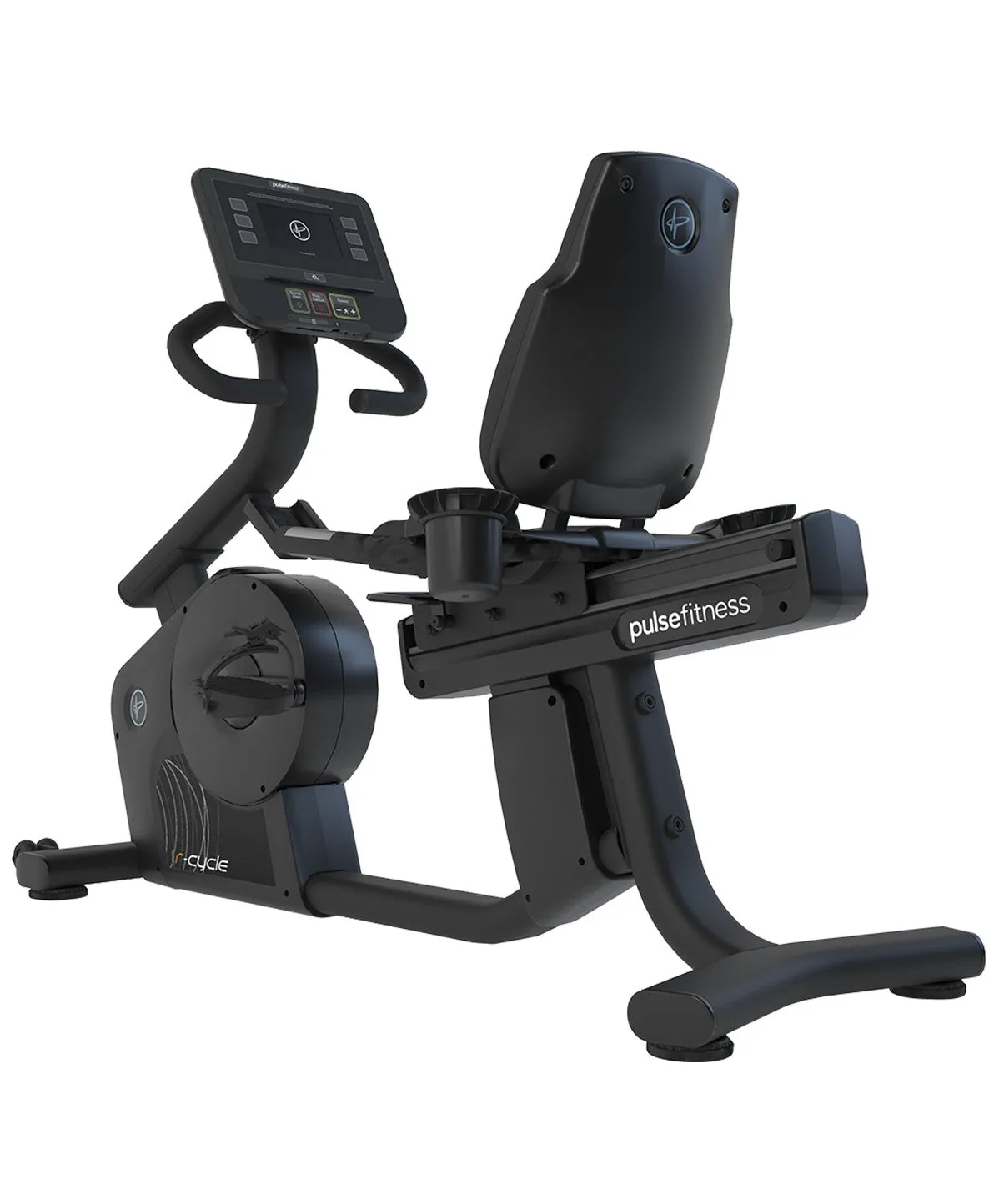 R-Cycle Series Classic Recumbent Cycle with 7" Tactile Key Console Orbit Fitness