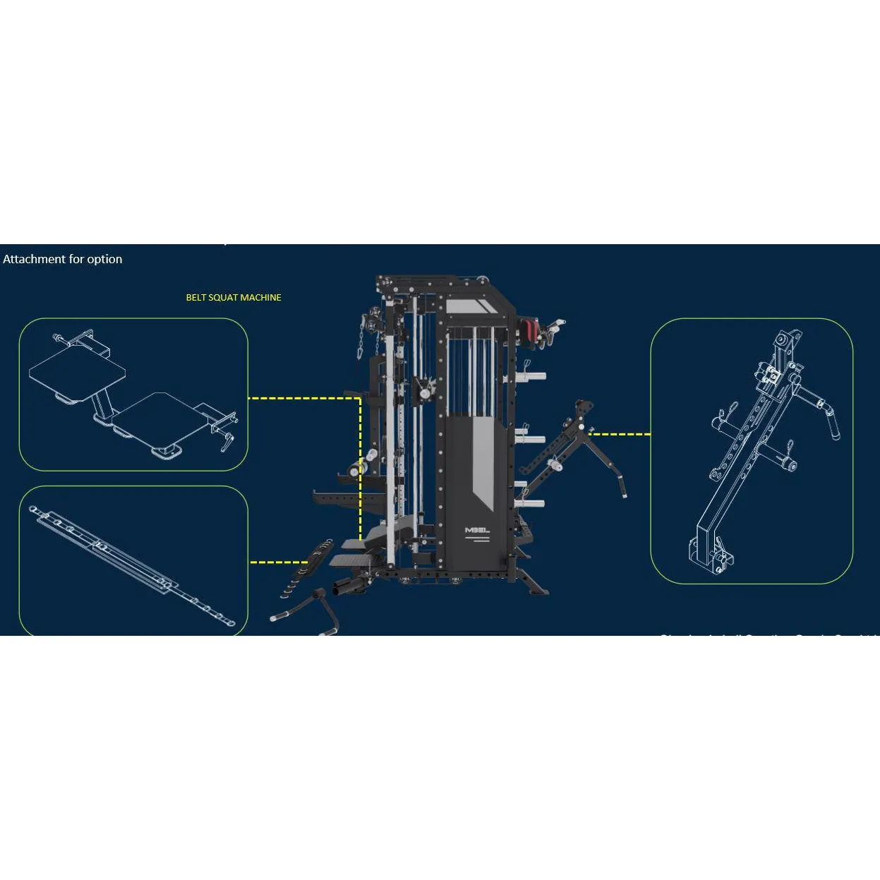 Rapid Motion Belt Squat System attachment (FT1009)
