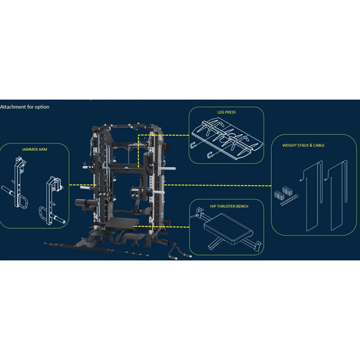Rapid Motion Jammer Arms attachment (FT1007A, FT1009, FT1010)